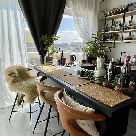 Cozy Loft-duplex Penthouse 그지라